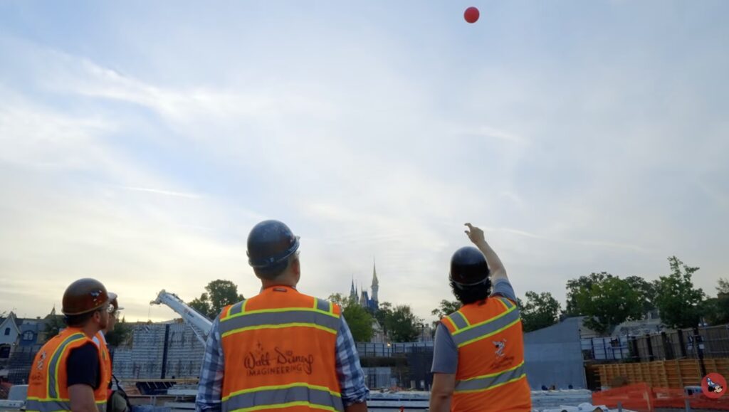Piston Peak and Villains Land balloon test at Magic Kingdom