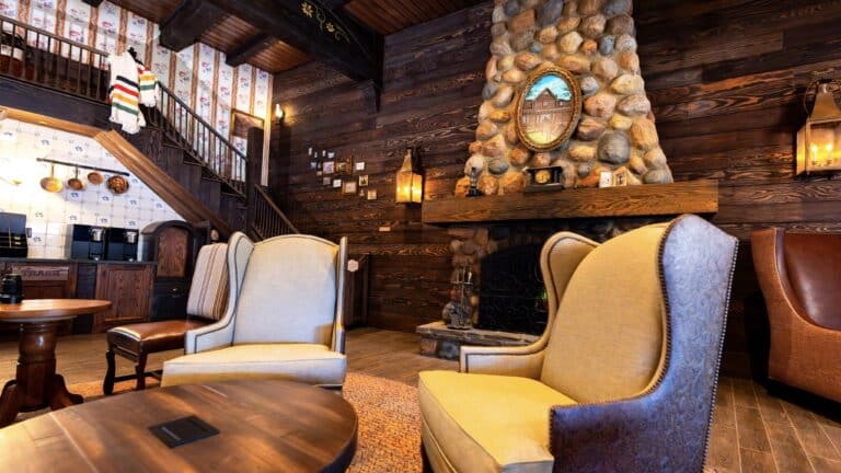 McKim's Mile House DVC Lounge seating area