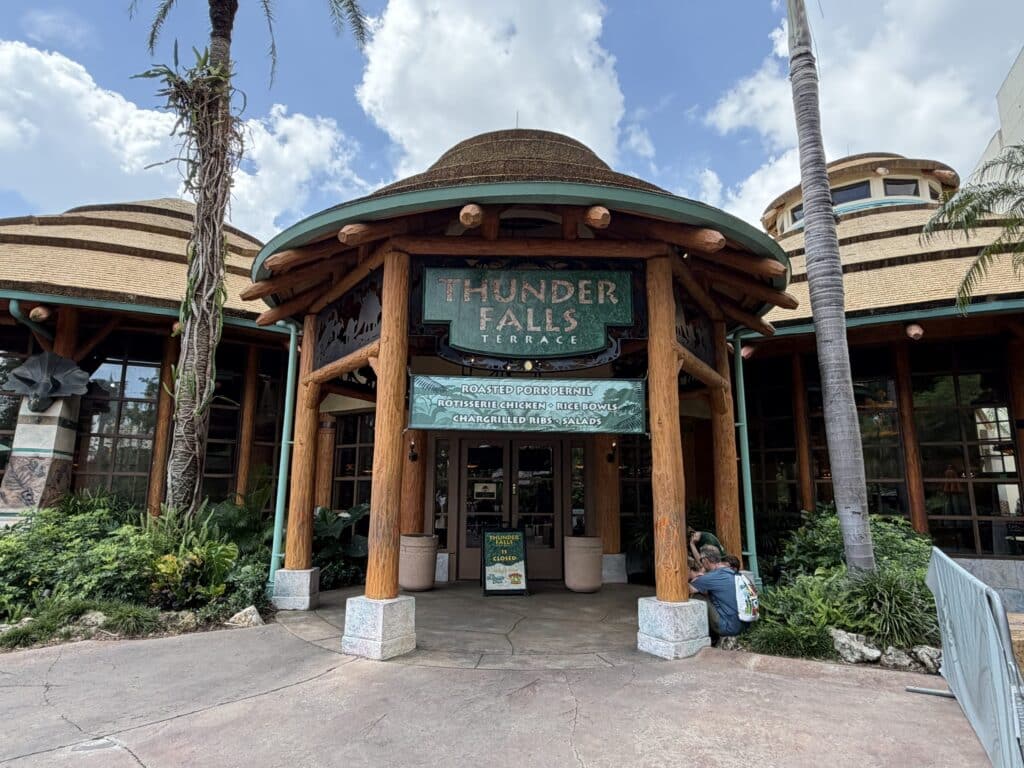 Thunder Falls Terrace at Jurassic Park, Islands of Adventure