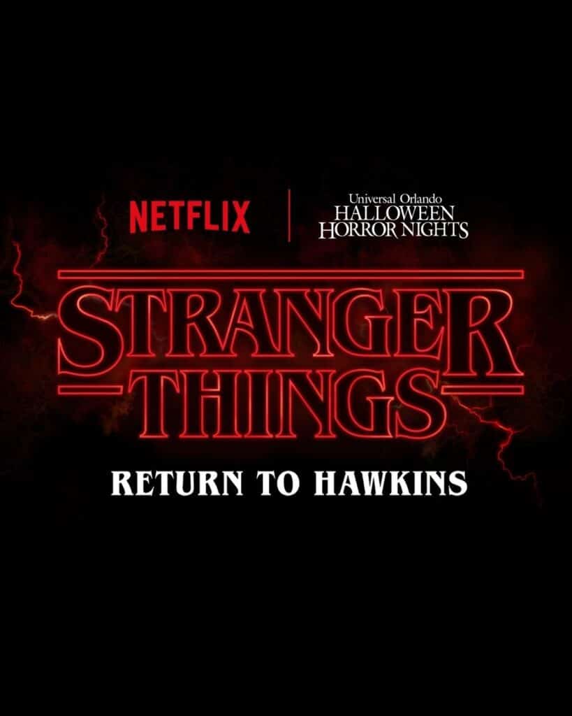 Stranger Things Return to Hawkins lagoon show at HHN 35