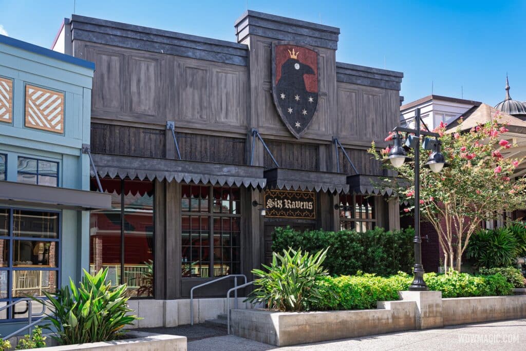 Six Ravens signage now in place at Disney Springs