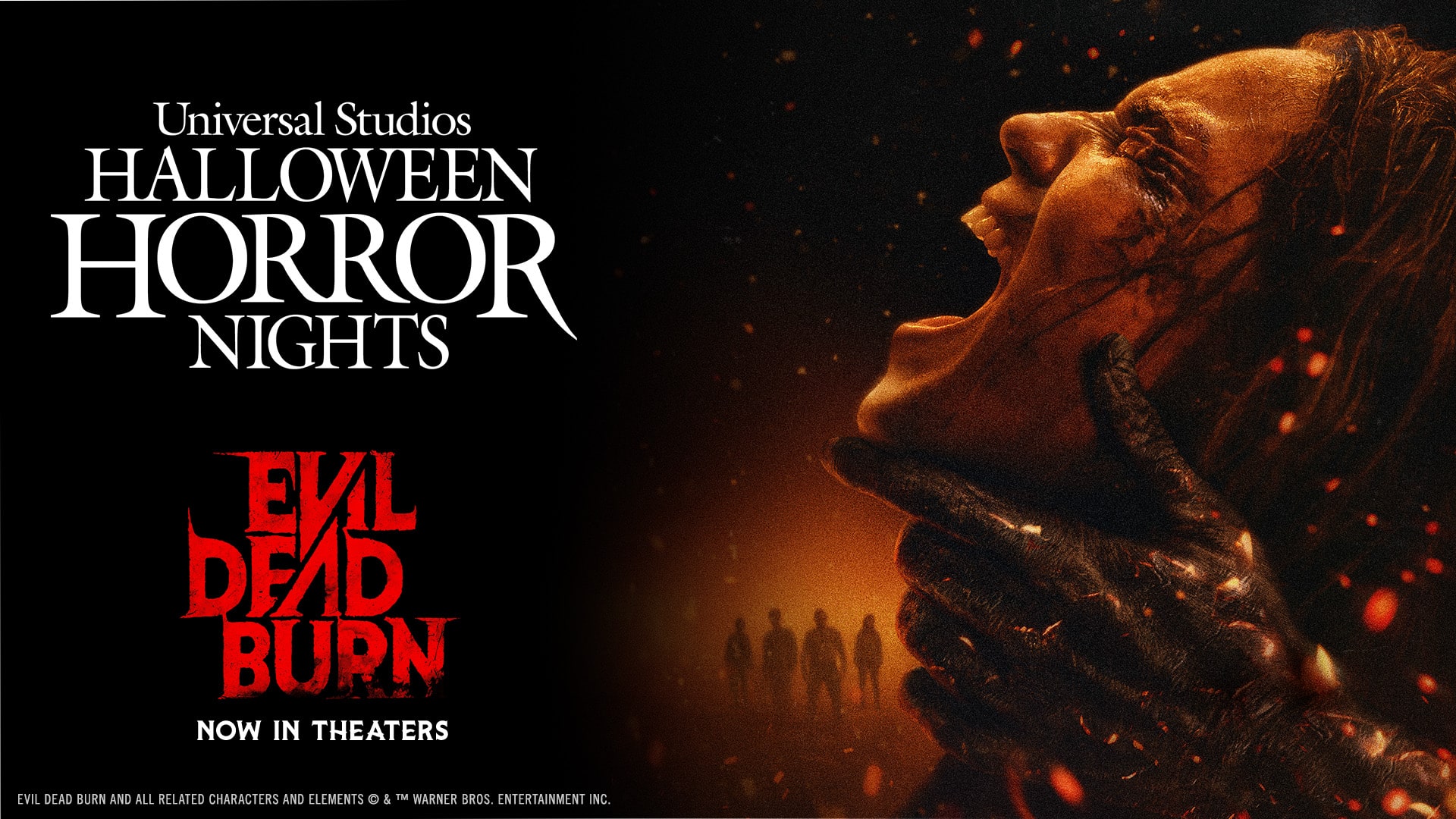 Evil Dead Burn at Halloween Horror Nights 35