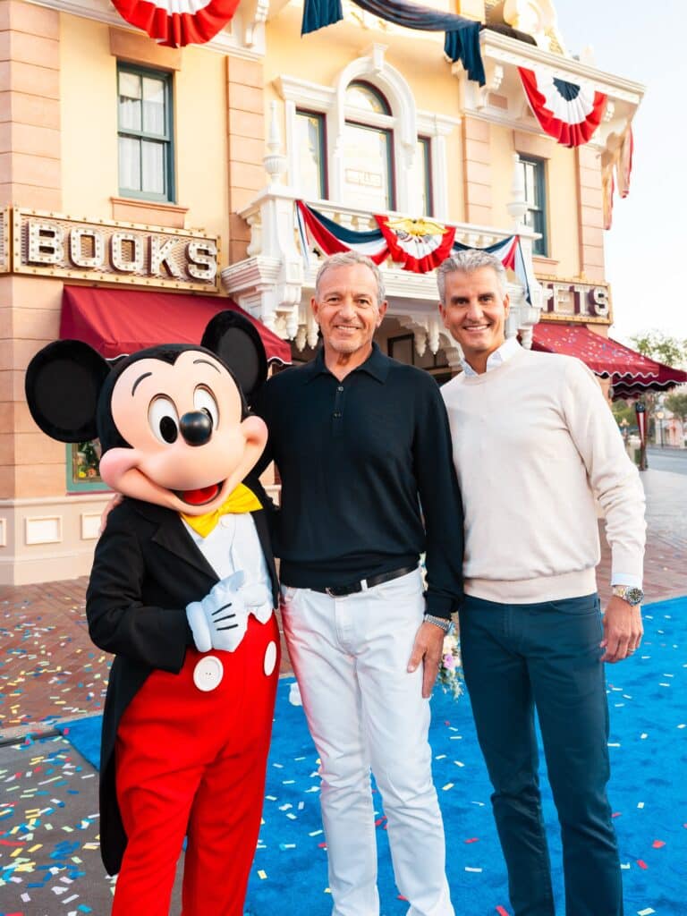 Bob Iger honored with Main Street U.S.A. window at Disneyland