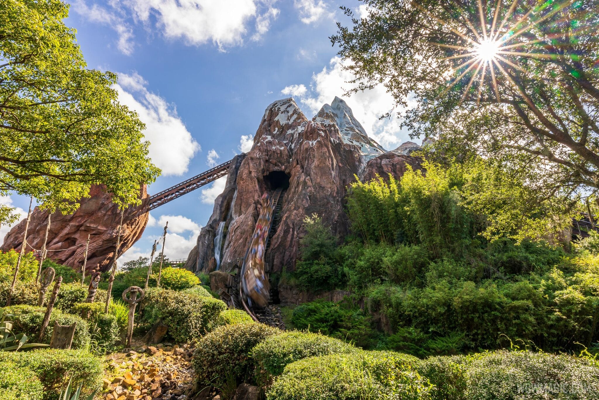 Expedition Everest overview at Disney's Animal Kingdom