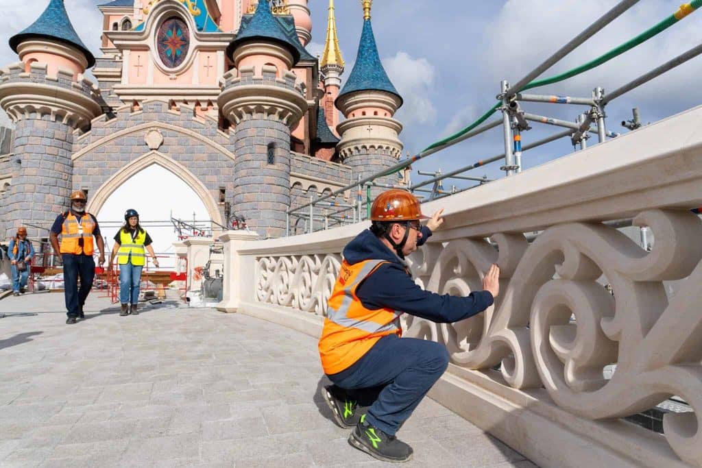 Sleeping Beauty Castle Bridge Refurbishment