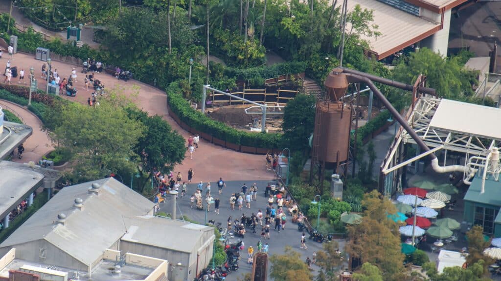 Project Fedora construction progress at Disney's Hollywood Studios
