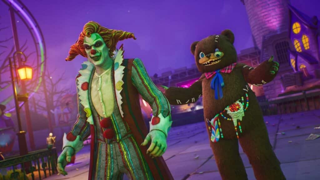 Jack the Clown Fortnite skin for Halloween Horror Nights