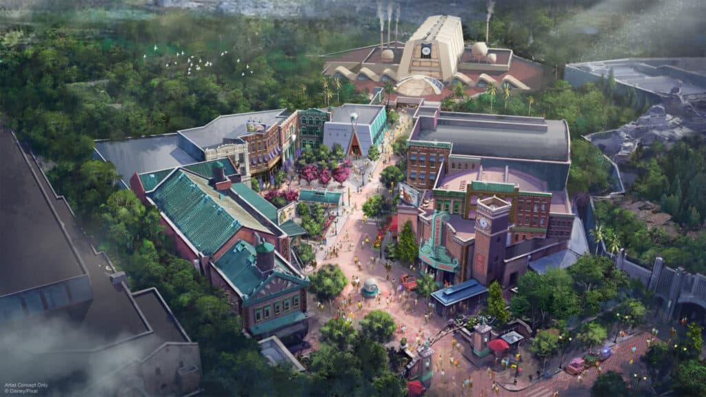 Monstropolis, the Monsters, Inc. land at Hollywood Studios