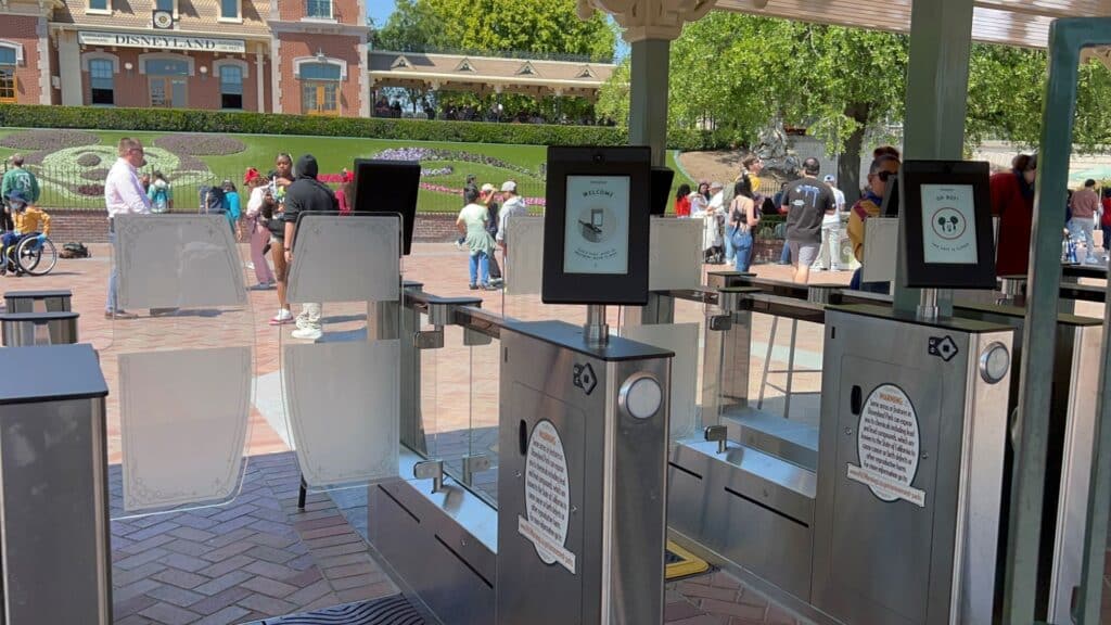 Walt Disney World park entrance