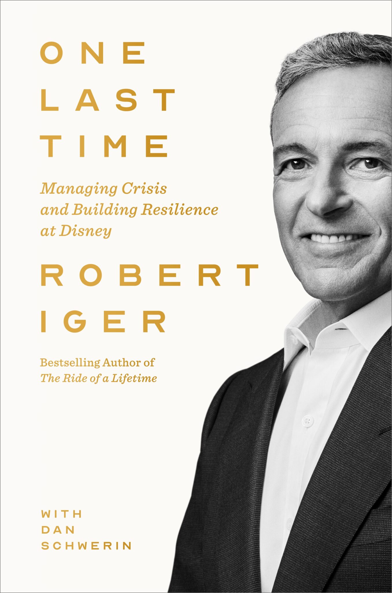 Cover of Bob Iger's book One Last Time